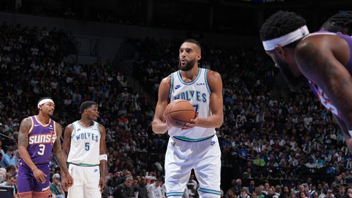 《NBA全场集锦》【球星】戈贝尔vs太阳集锦 高效拿到全队最高21分7篮板难阻球队失利