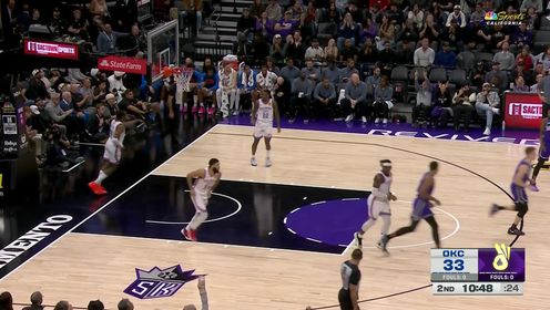 《NBA全场集锦》弹道无需调整 福克斯把握机会空位三分一发入魂