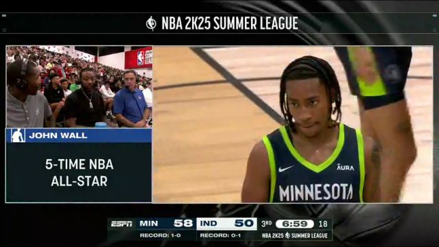 NBA夏季联赛：森林狼vs步行者第3节中文解说回放