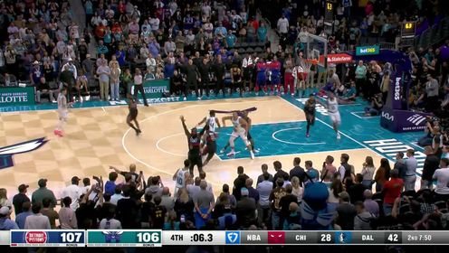 《NBA全场集锦》绝杀！米勒千钧一发之际完成压哨补篮