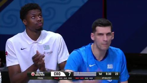 《FIBA》【球星】字母哥vs克罗地亚集锦 拿到全场最高23分开启生涯首次奥运会之旅