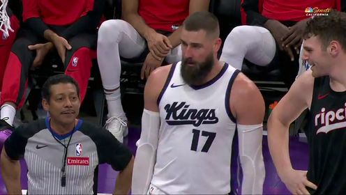 《NBA全场集锦》NBA常规赛：开拓者vs国王第4节中文解说回放
