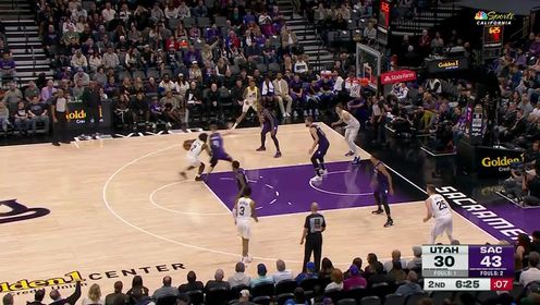 《NBA全场集锦》NBA常规赛：爵士vs国王第2节中文解说回放