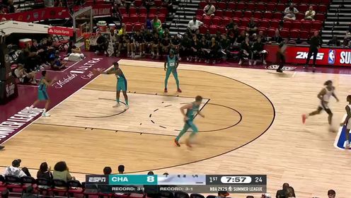 《布鲁克林篮网》【回放】NBA夏季联赛：黄蜂vs篮网第1节英文原声回放