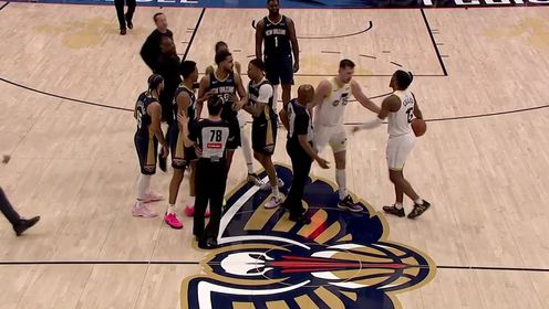 《NBA全场集锦》【回放】NBA常规赛：爵士vs鹈鹕第4节英文原声回放