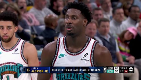 《NBA全场集锦》【回放】NBA常规赛：火箭vs灰熊第2节中文解说回放