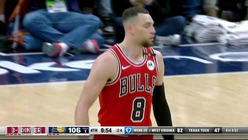 《NBA全场集锦》拉文扛起进攻再中三分 西卡给新人上课回应2+1 