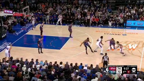 《NBA全场集锦》【回放】NBA季后赛：76人vs尼克斯英文原声全场回放