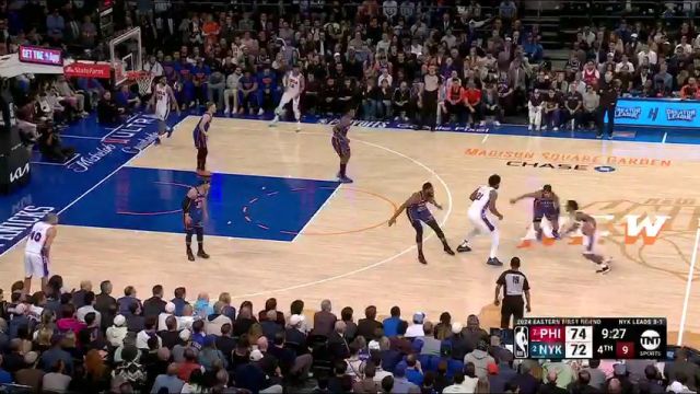 NBA季后赛：76人vs尼克斯英文原声全场回放