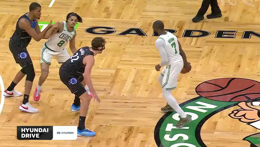 NBA常规赛：魔术vs凯尔特人第4节英文原声回放