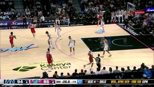 《迈阿密热火》NBA常规赛：奇才vs热火英文原声全场回放