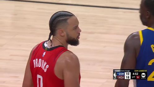 《休斯敦火箭》【回放】NBA季后赛：勇士vs火箭G2第1节英文原声回放
