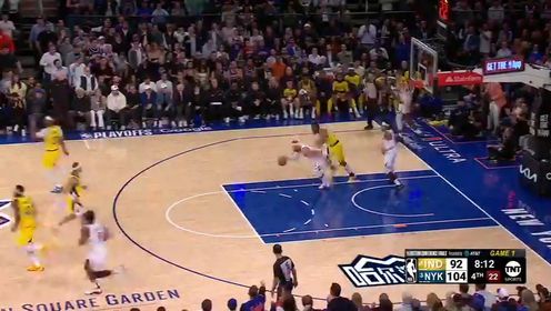 《NBA全场集锦》NBA东部决赛G1：步行者vs尼克斯第4节英文原声回放