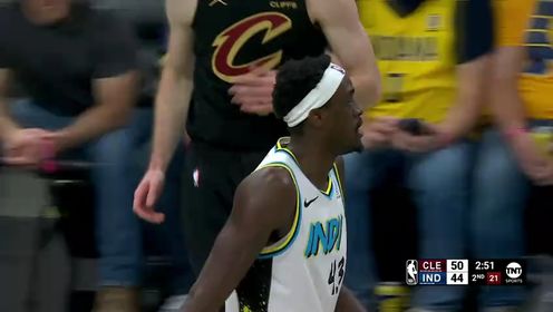 《NBA全场集锦》【回放】骑士vs步行者第2节中文解说回放
