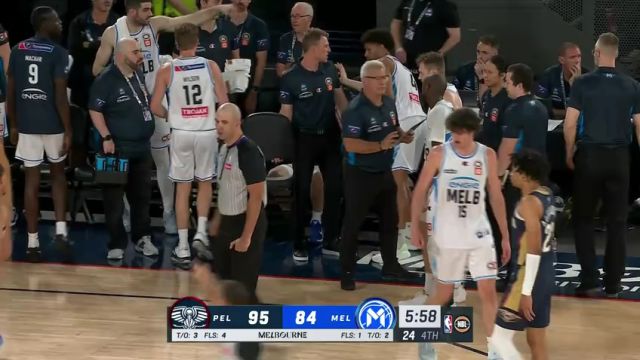 NBA季前赛：墨尔本联vs鹈鹕第4节中文解说回放