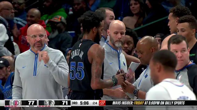 NBA常规赛：快船vs独行侠第3节中文解说回放