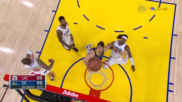 汤普森vs快船集锦 全场拿下22分末节发威帮助球队获胜