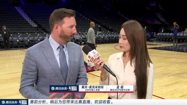 孟超连线湖人ESPN专家：湖人还没有实力帮助詹姆斯休息 这场比赛内线压力很大