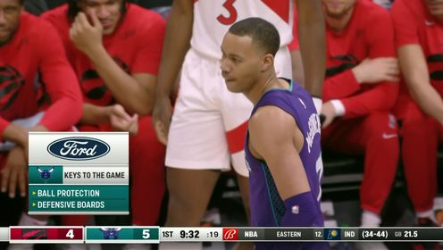 《NBA全场集锦》回顾猛龙vs黄蜂交战记录 锋线群如何围剿无鲍尔蜂群