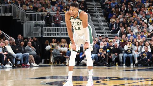 《NBA全场集锦》【球星】字母哥vs步行者集锦 全场26+11+8未能带队取胜