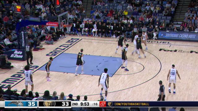 魔术106-107灰熊 英格尔斯错失绝杀三分灰熊险取三连胜