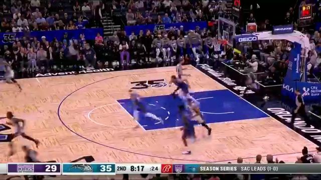 NBA常规赛：国王vs魔术英文原声全场回放