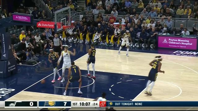 回顾步行者vs爵士过往交战记录 两队狭路相逢谁能更胜一筹