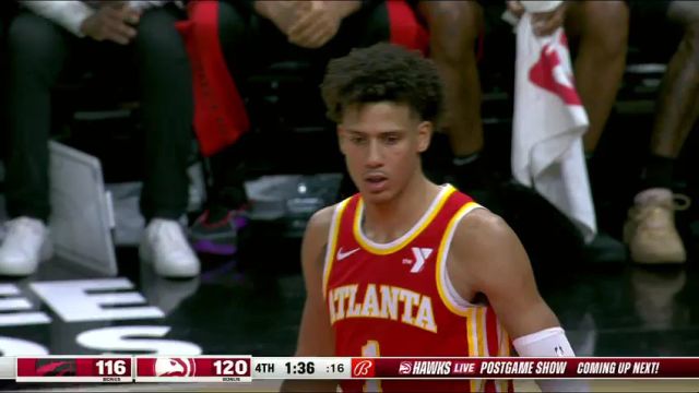 NBA常规赛：猛龙vs老鹰第4节中文解说回放