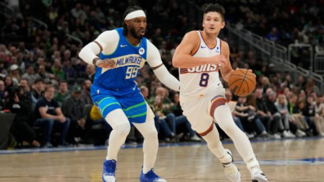 格雷森-阿伦vs雄鹿集锦 面对旧主飙中6记三分空砍25+8
