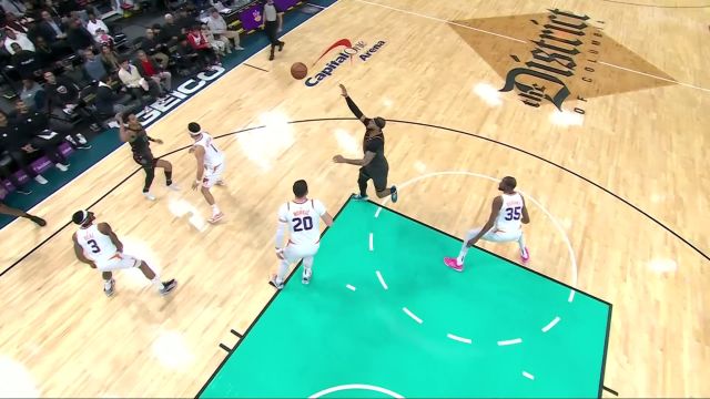 库利巴利追身大帽比尔 加福德篮下勾手柔和穿网