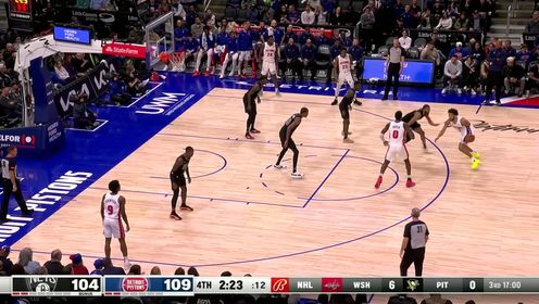 《NBA全场集锦》就是这么无解！坎宁安梦幻脚步急停跳投奠定胜局