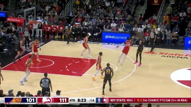 主打一个超强的个人能力 杜兰特无解三分拆解防守