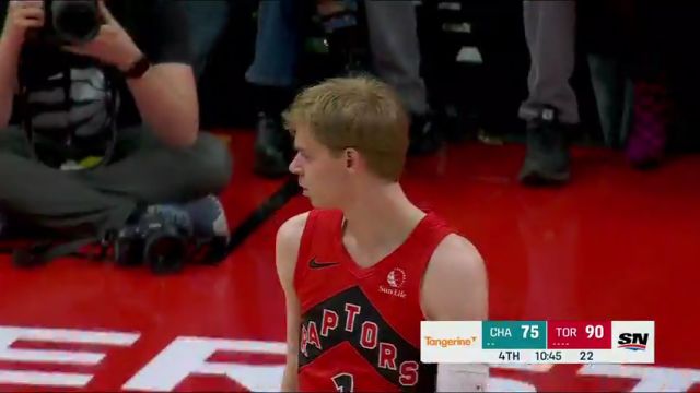 NBA常规赛：黄蜂vs猛龙第4节中文解说回放