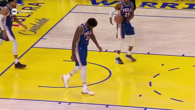 76人vs勇士第2节英文原声回放