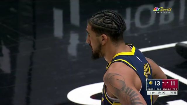 NBA常规赛：步行者vs公牛中文解说全场回放