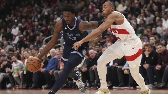 小贾伦-杰克逊vs猛龙集锦 全场27+4+5+6化身全能战士率队取胜