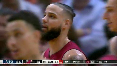 《迈阿密热火》NBA常规赛：奇才vs热火第4节英文原声回放