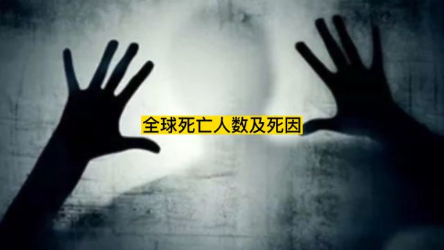 全球死亡人数及其死因排名,最多的死因是什么?