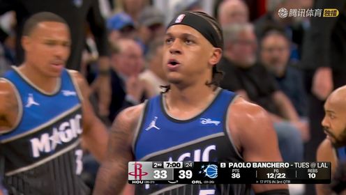 02月27日 NBA常规赛 火箭vs魔术 NBA录像回放