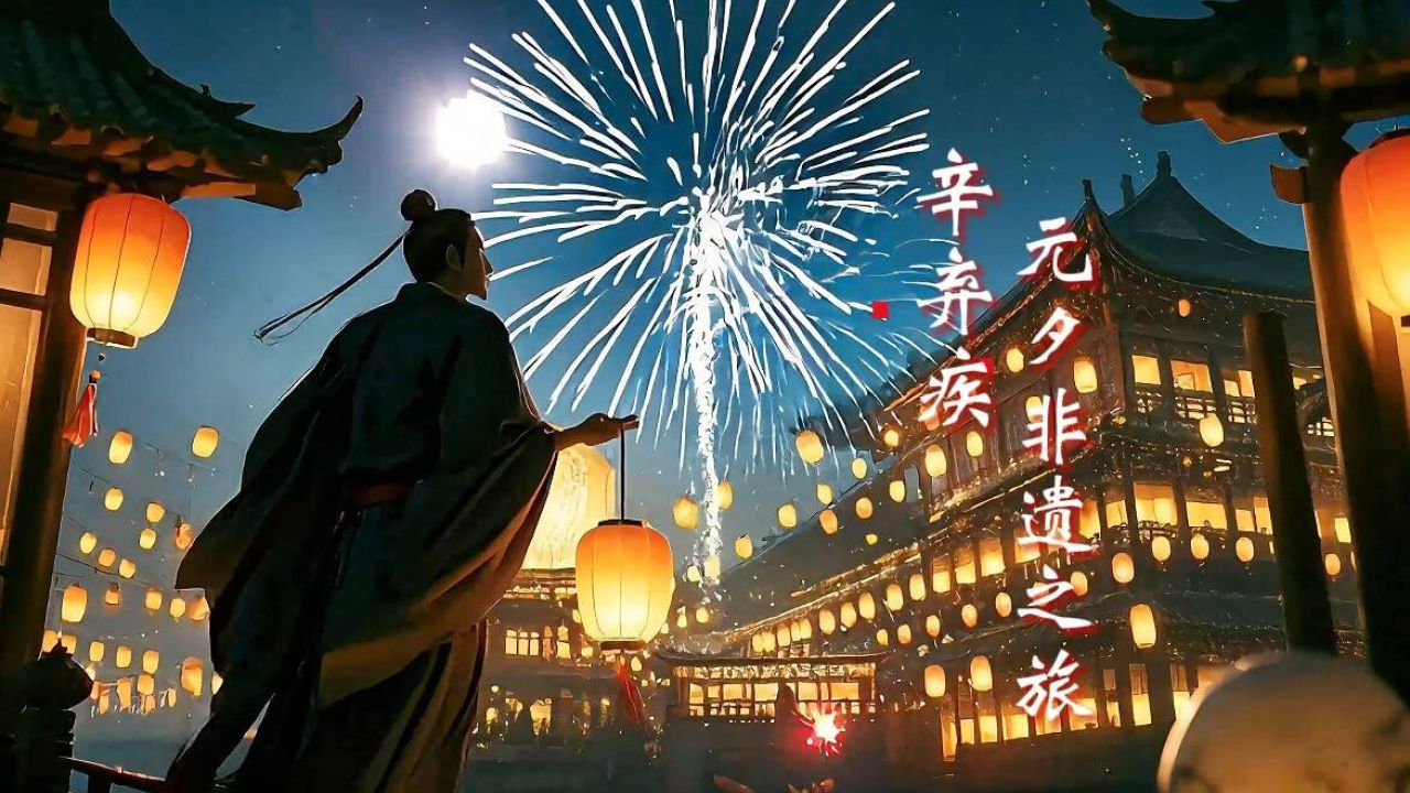古诗词里的非遗技艺|用辛弃疾的视角打开元宵节?《青玉案·元夕》——穿越千年,赏元宵节非遗之美_高清1080P在线观看平台_腾讯视频
