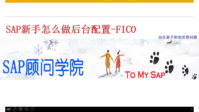 SAP新手怎么做后台配置FICO1