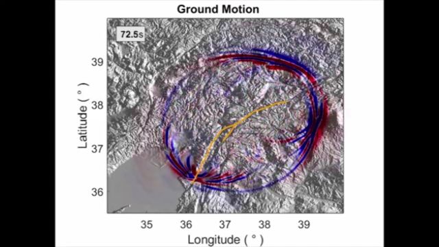 中外科学家重建土耳其大地震破裂演化图像