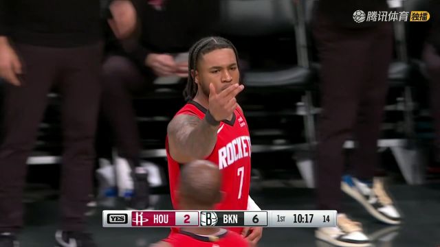 2023/24赛季NBA常规赛：火箭 VS 篮网 全场回放