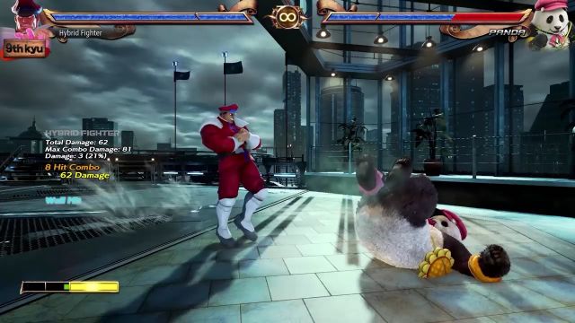 Tekken 8  Sf5 M.Bison Combo`s 狂野将军连续技展示,招招都是霸气十足的感觉