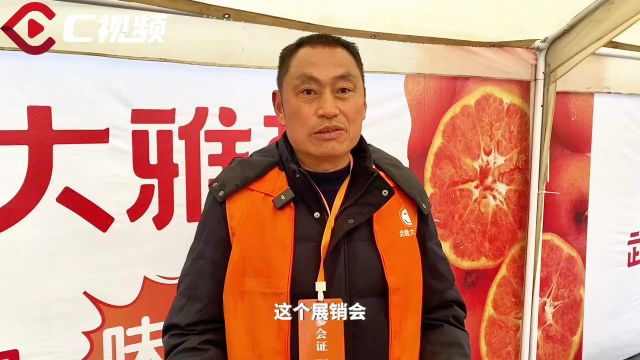 C视频| “张麻子”“花喜鹊”来推介!武胜大雅柑产销对接会启动