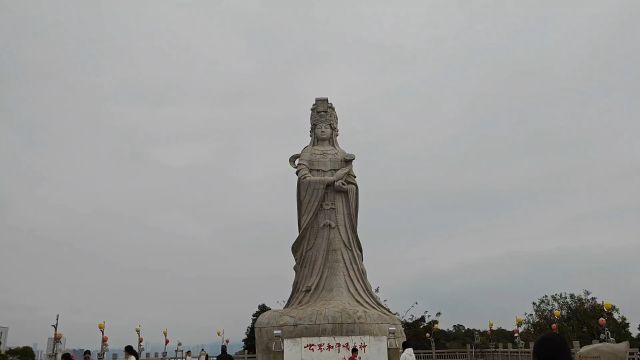 汕尾免费4A级景区,有重约1000吨高16.83米妈祖石像的凤山祖庙