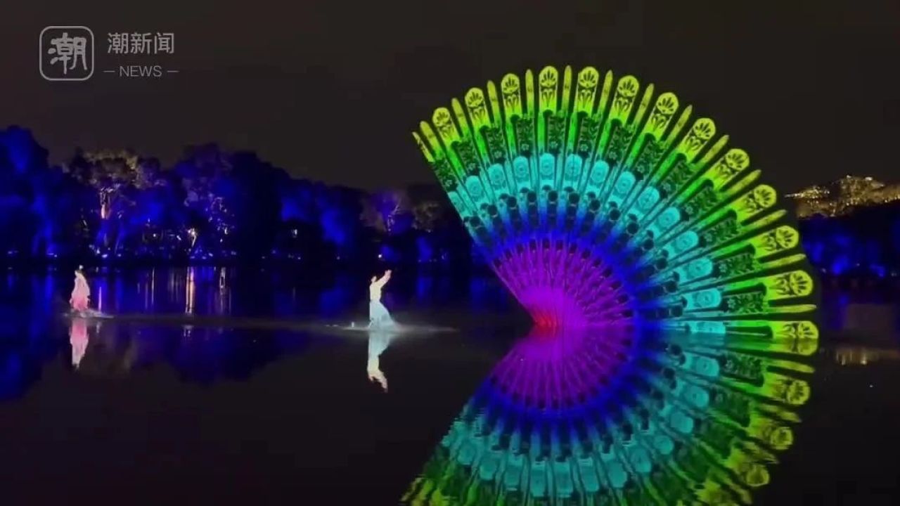 每张图都能当屏保!印象西湖2024首秀,观众:美得醉人