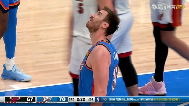 NBA常规赛：热火vs雷霆第中文解说全场回放