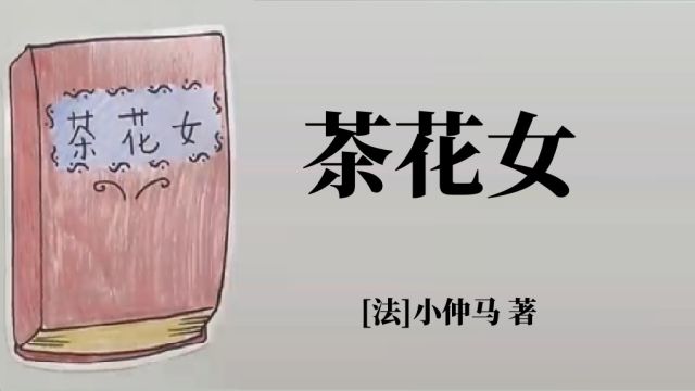 动画说书 | 小仲马《茶花女》妓女的爱情注定是悲剧吗? 法国版”才子与佳人