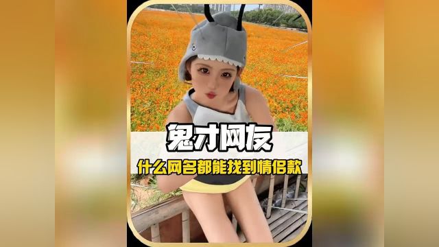 无论你的网名是啥,鬼才网友都能找出情侣名